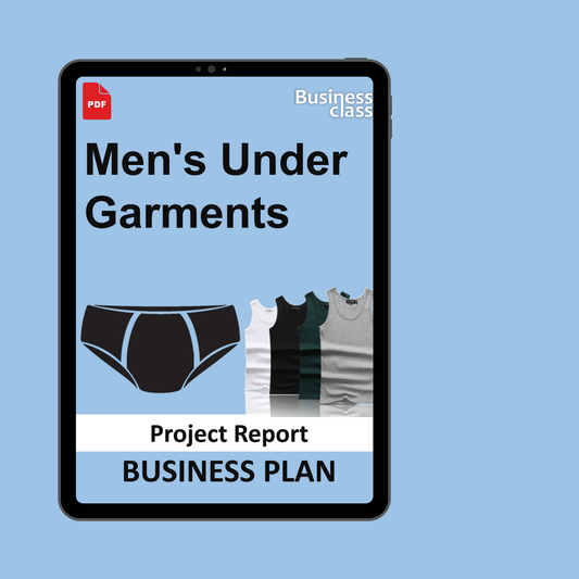 Men's Under Garments Project Report and Business Guides Bundle