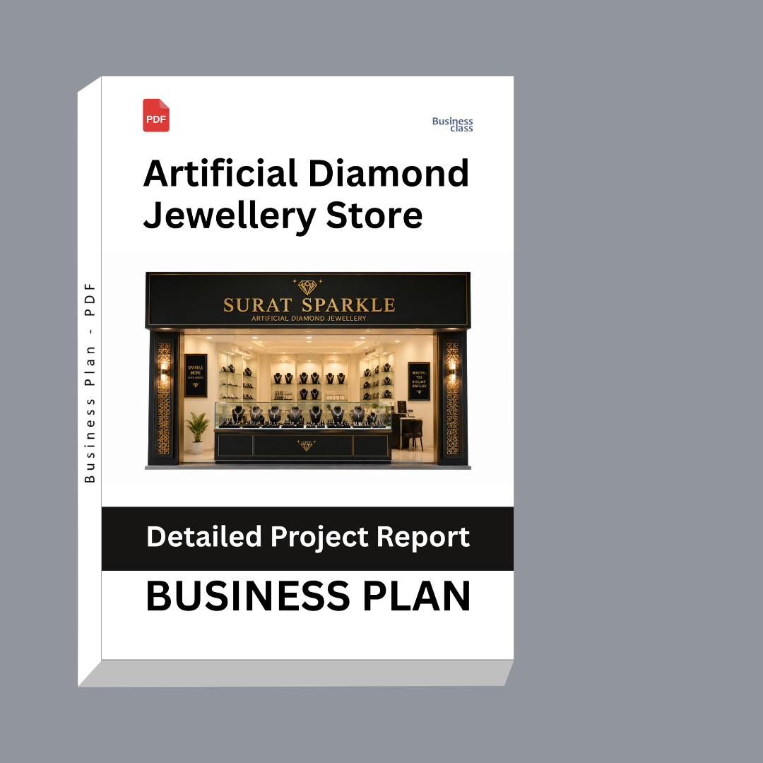 Artificial Diamond Jewellery Store Detailed Project Report – DPR & Business Plan