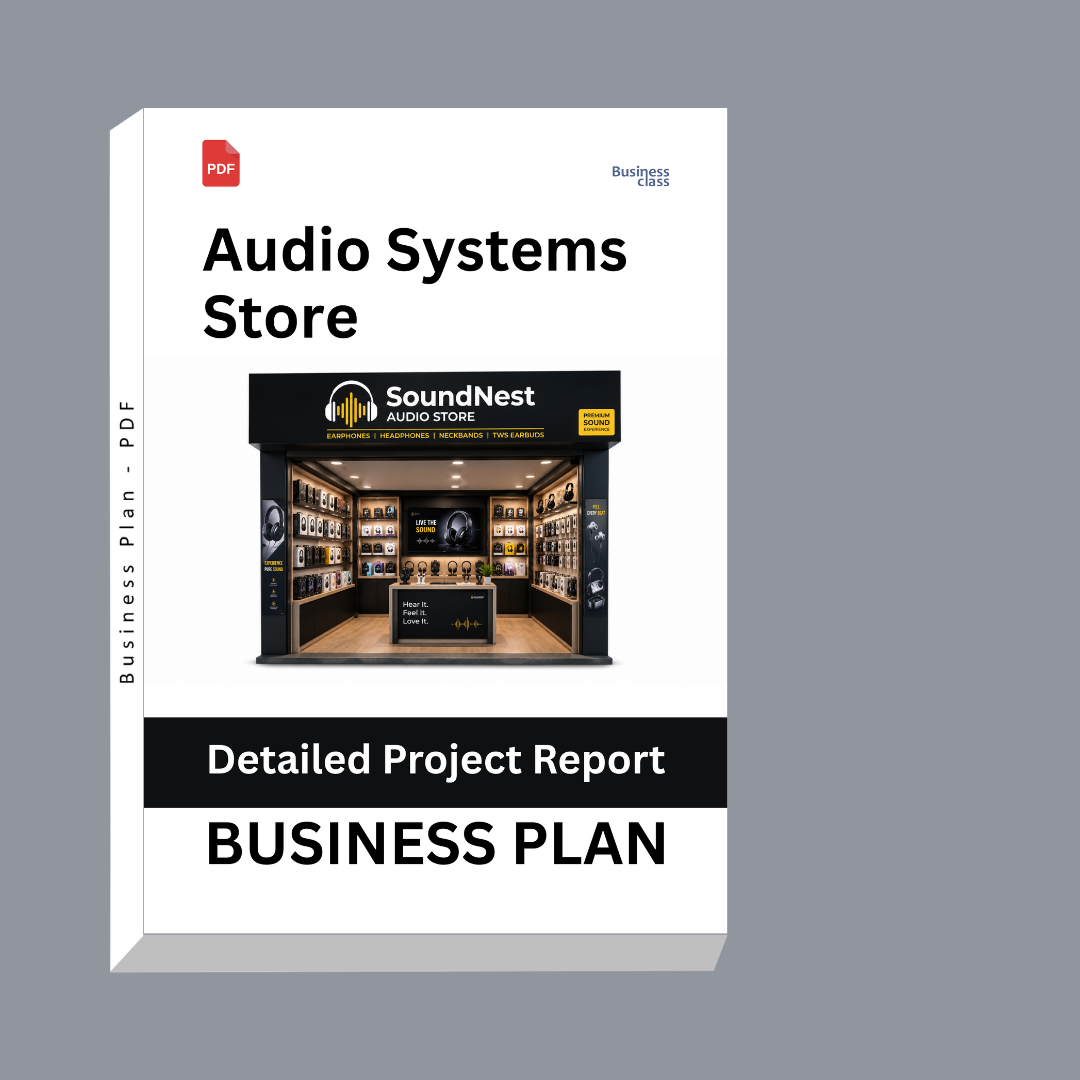 Earphones & Headphones Store Detailed Project Report – DPR Business Plan