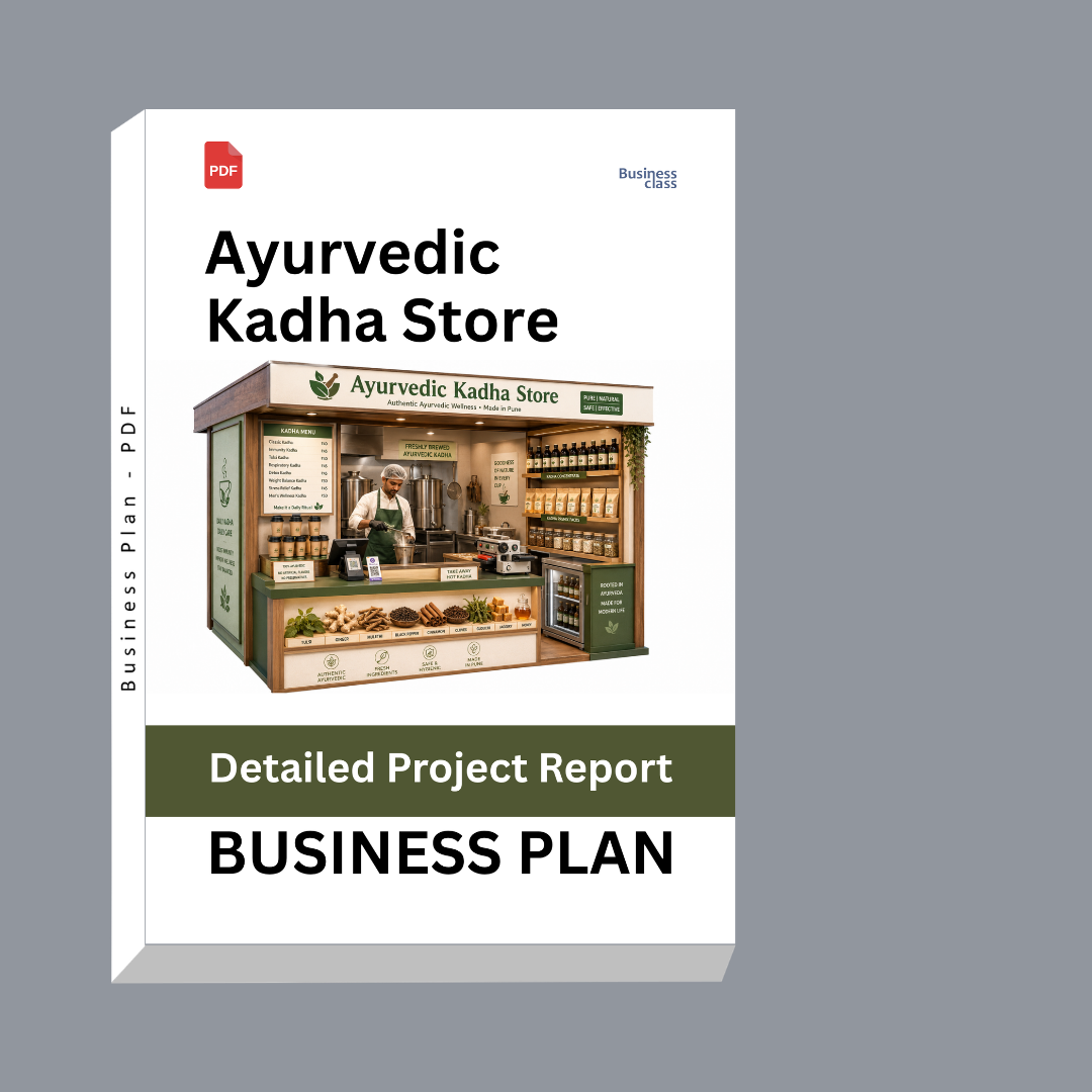 Ayurvedic Kadha Store Detailed Project Report – DPR & Business Plan