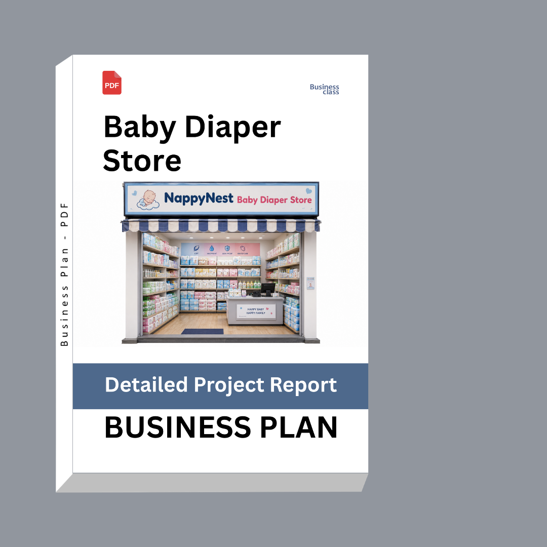 Baby Diaper Store Detailed Project Report – DPR & Business Plan