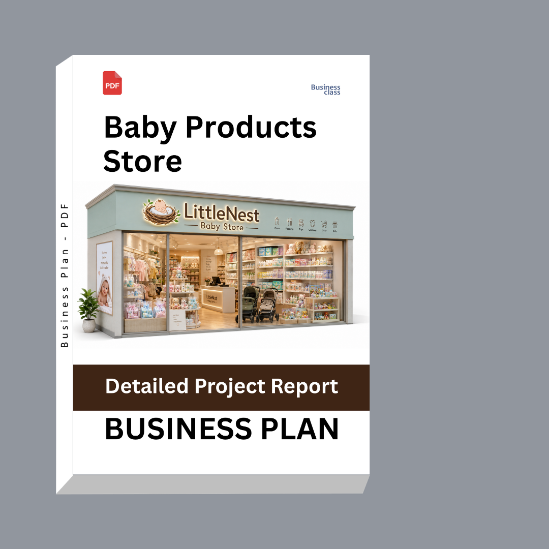 Baby Products Store Detailed Project Report – DPR & Business Plan
