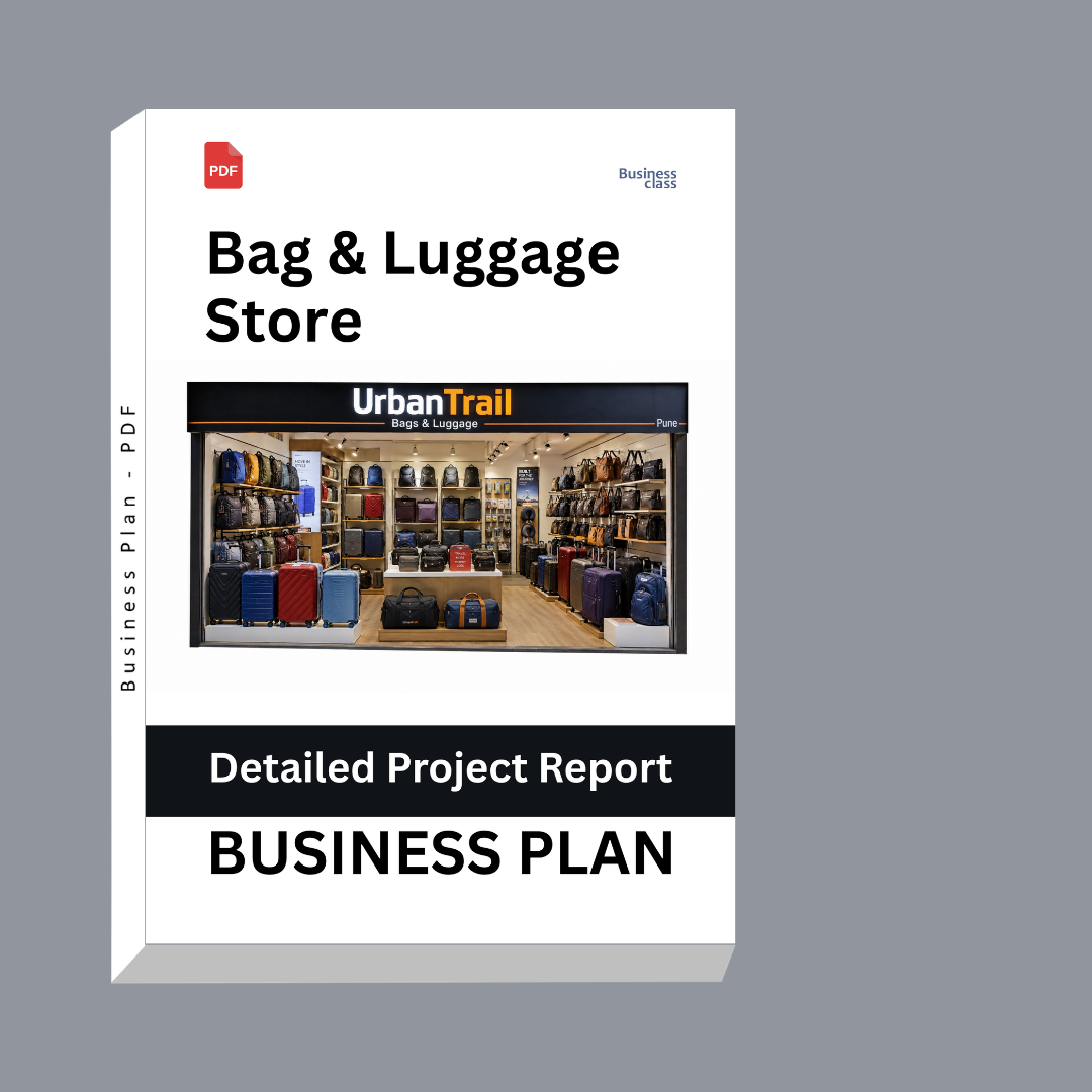 Bag & Luggage Store Detailed Project Report – DPR & Business Plan