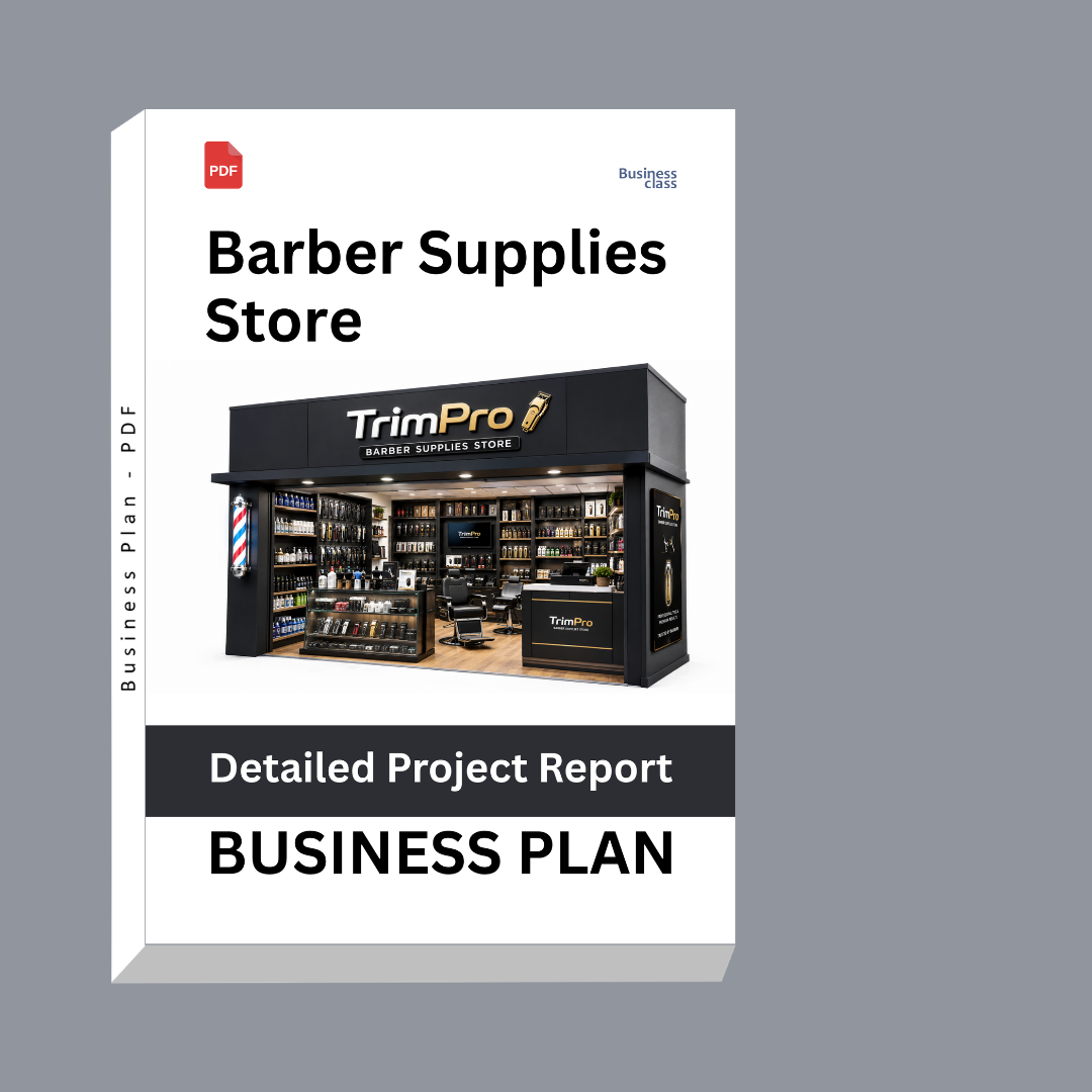Barber Supplies Store Detailed Project Report – DPR & Business Plan