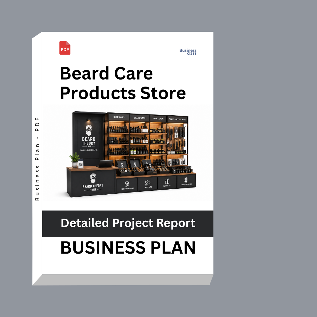 Beard Care Products Store Detailed Project Report – DPR & Business Plan