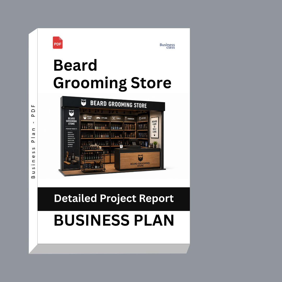 Beard Grooming Store Detailed Project Report – DPR & Business Plan