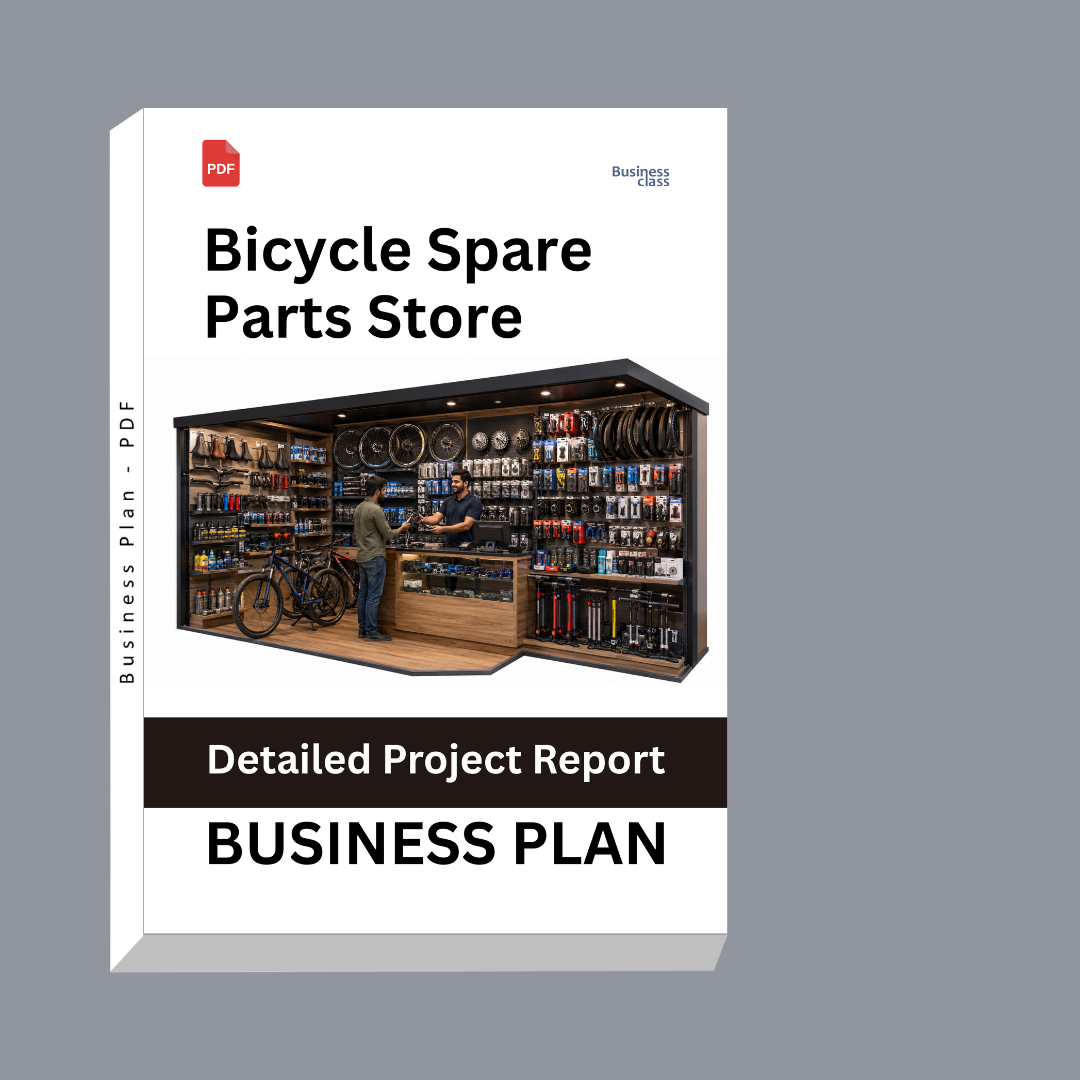 Bicycle Spare Parts Store Detailed Project Report – DPR Business Plan