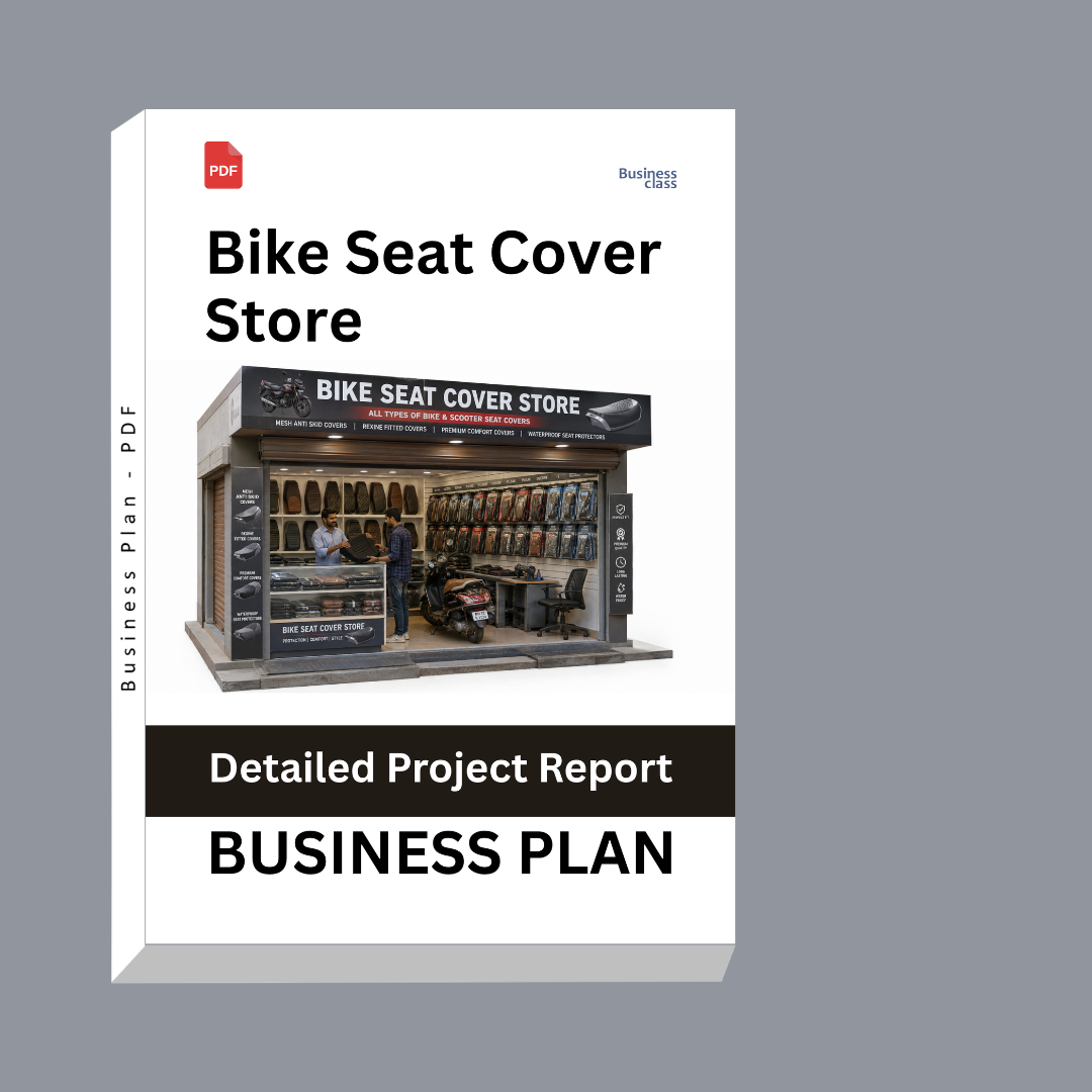 Bike Seat Cover Store Detailed Project Report – DPR & Business Plan