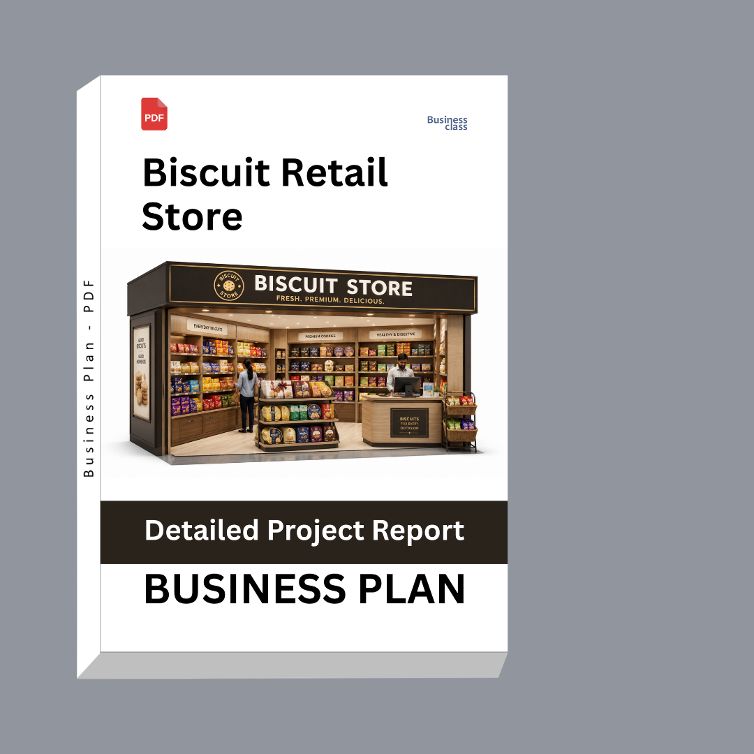 Retail Biscuit Store Detailed Project Report – DPR & Business Plan