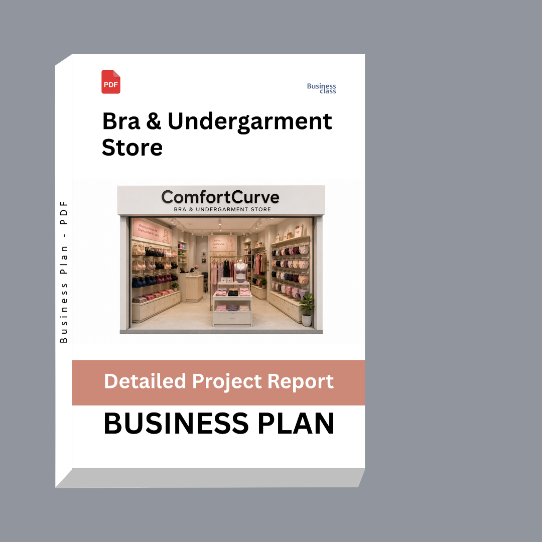 Bra & Undergarment Store Detailed Project Report – DPR & Business Plan