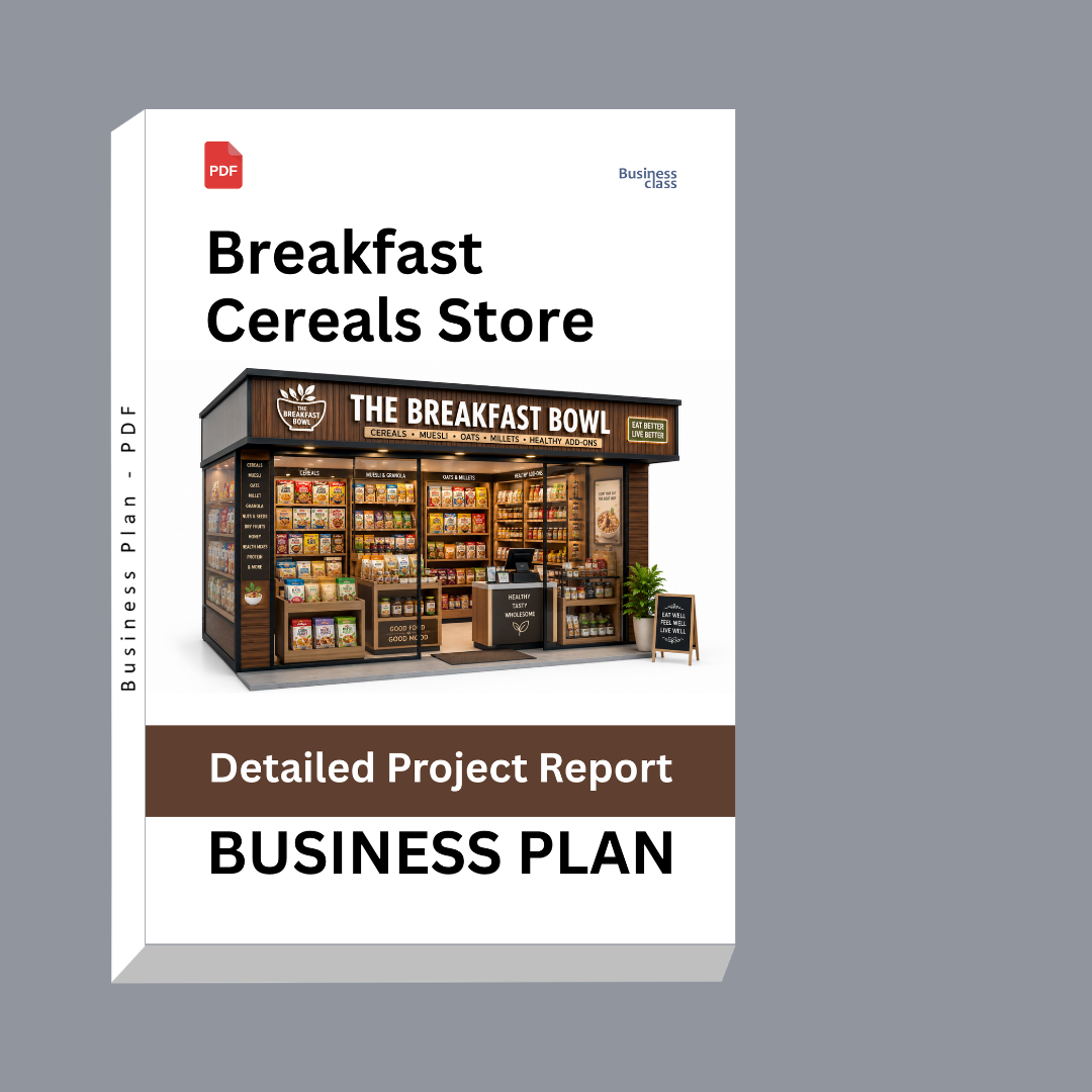 Breakfast Cereals Store Detailed Project Report – DPR & Business Plan