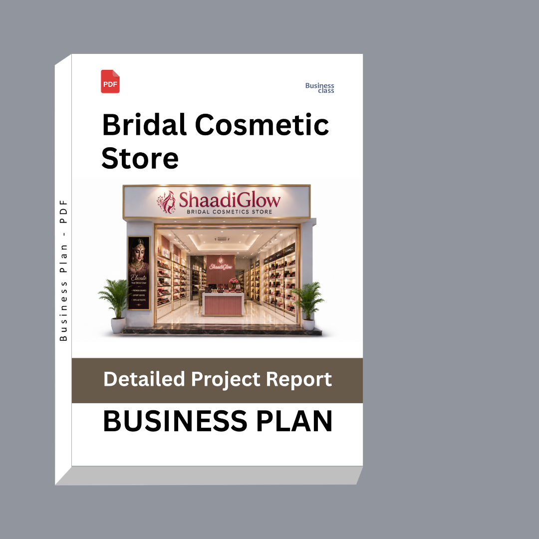 Bridal Cosmetic Store Business Plan | Detailed Project Report – DPR