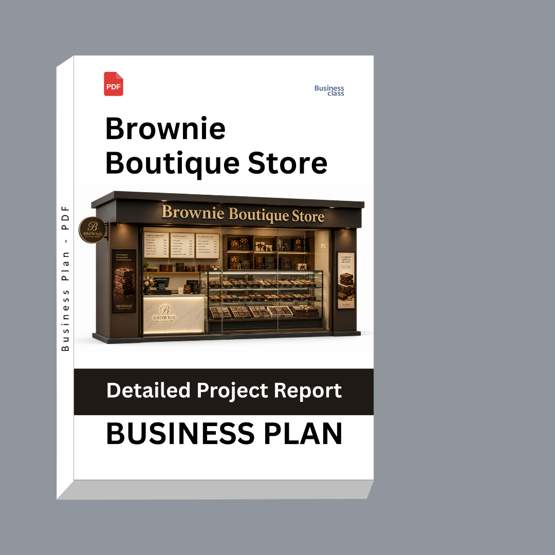 Brownie Boutique Store Detailed Project Report – DPR & Business Plan