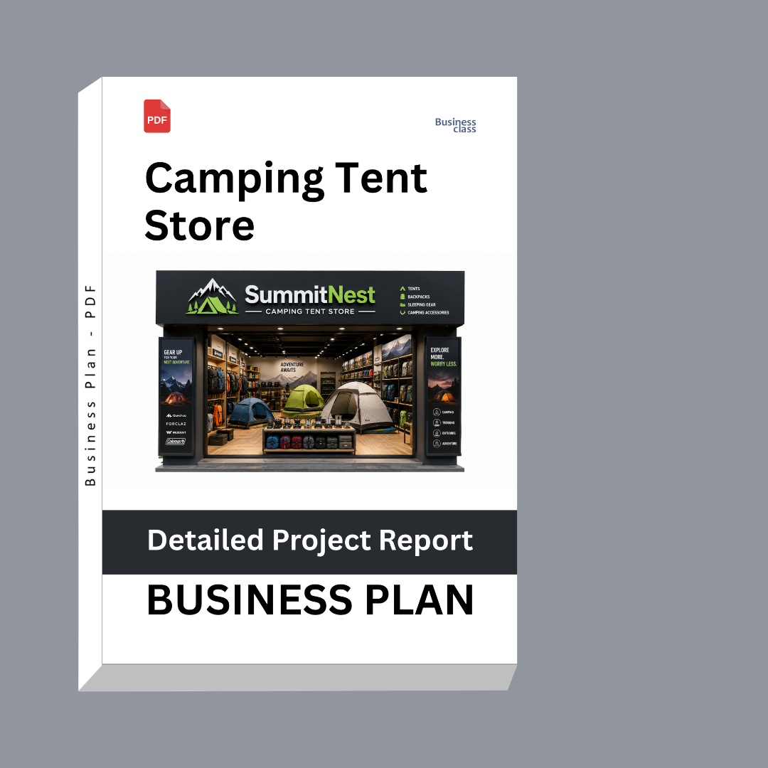 Camping Tent Store Detailed Project Report – DPR & Business Plan