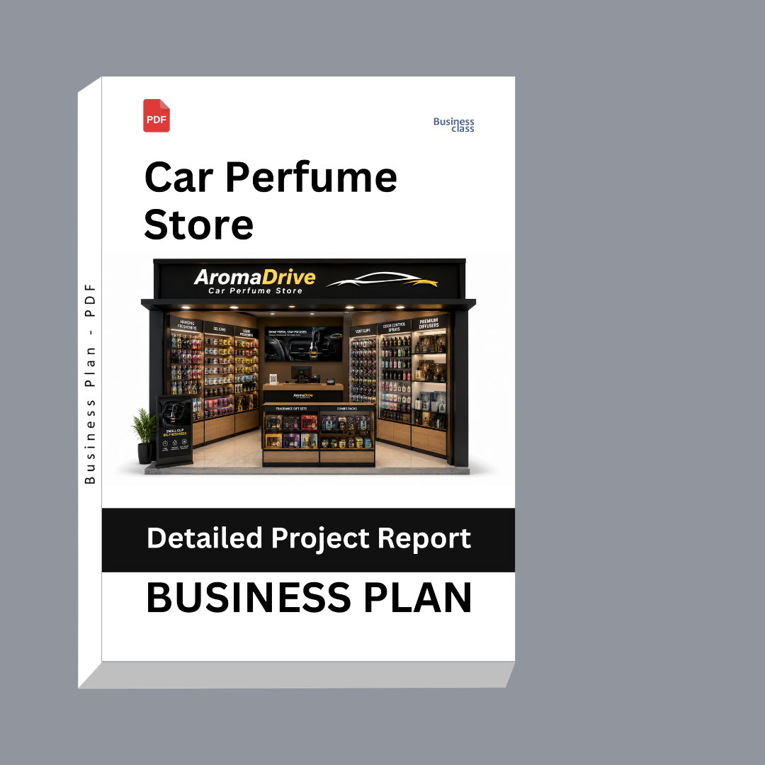 Car Perfume Store Detailed Project Report – DPR & Business Plan