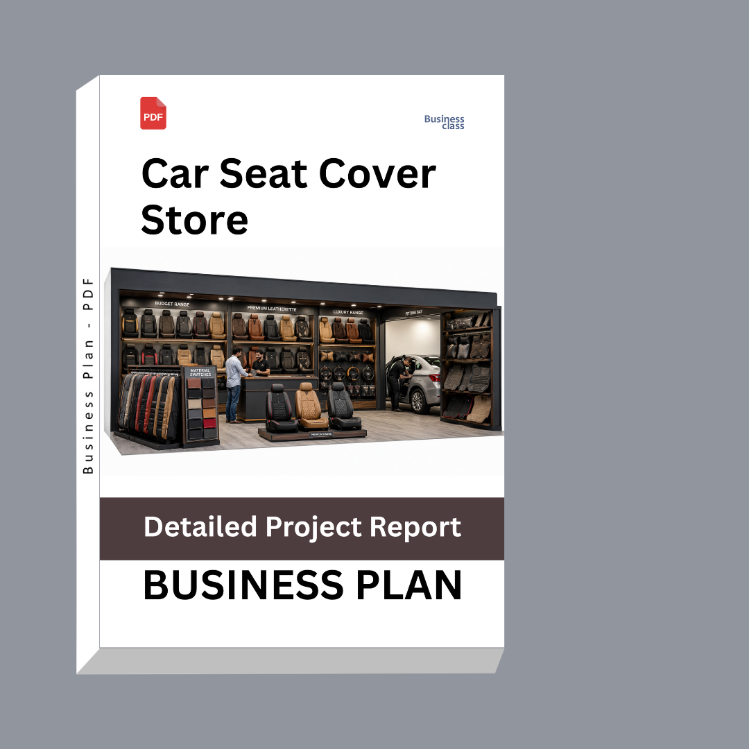Car Seat Cover Store Detailed Project Report – DPR & Business Plan
