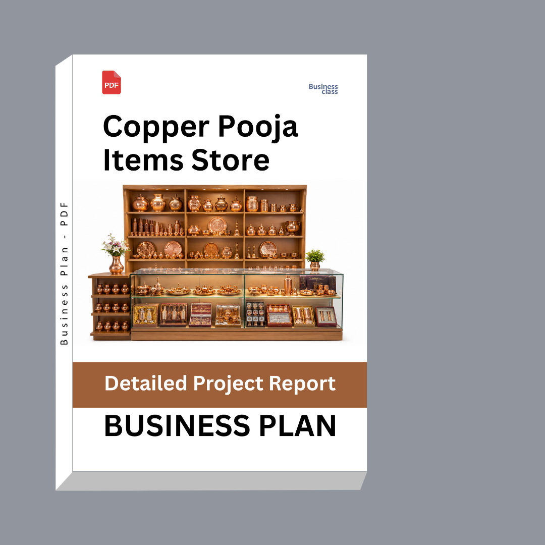 Copper Pooja Items Store Detailed Project Report – DPR & Business Plan