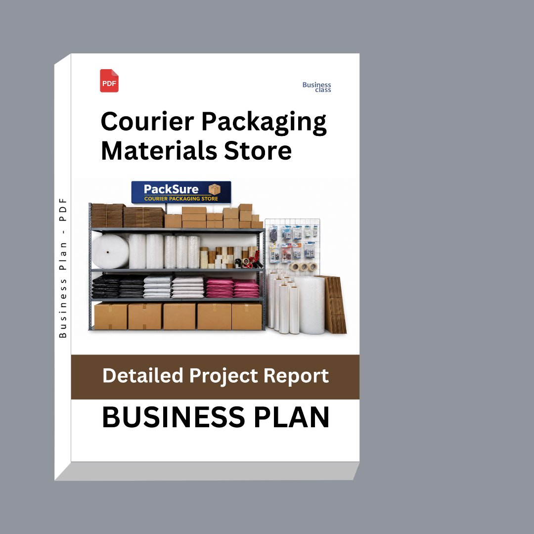 Courier Packaging Materials Store Detailed Project Report – DPR & Business Plan