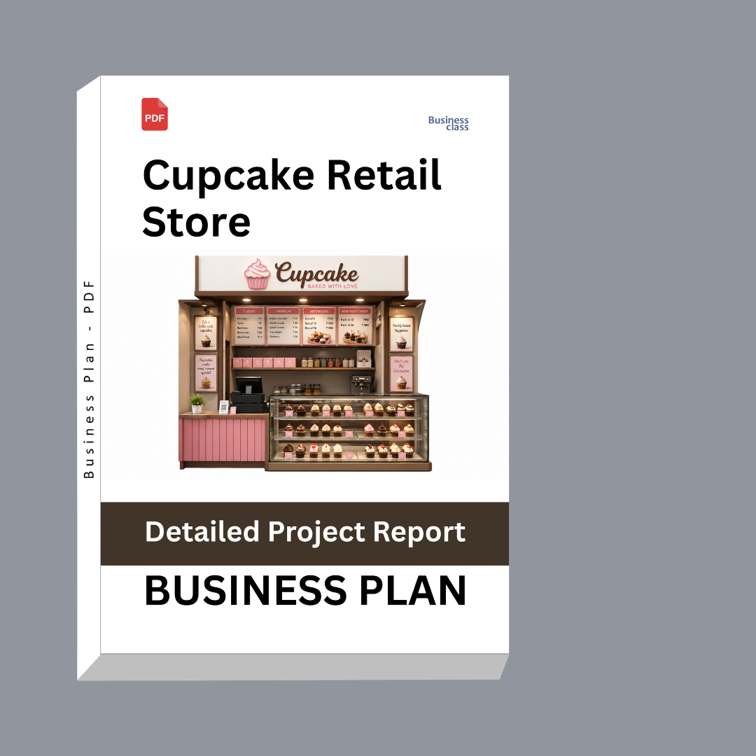 Cupcake Retail Store Detailed Project Report – DPR & Business Plan