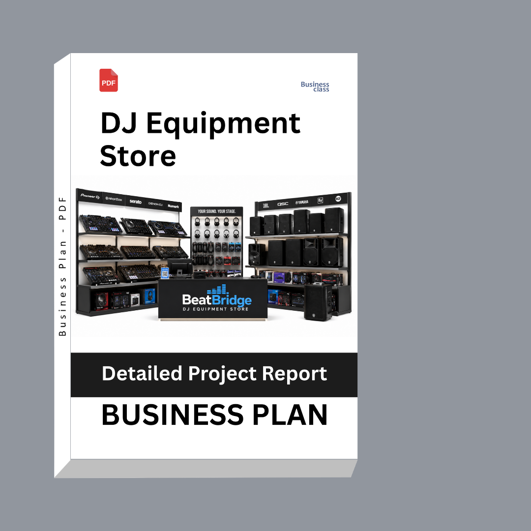 DJ Equipment Store Business Plan – Detailed Project Report – DPR