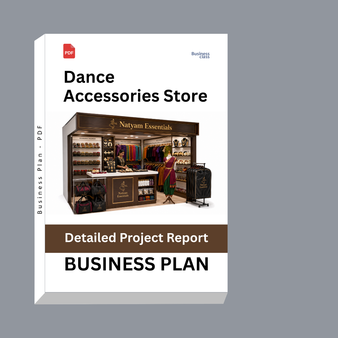 Dance Accessories Store Detailed Project Report – DPR & Business Plan