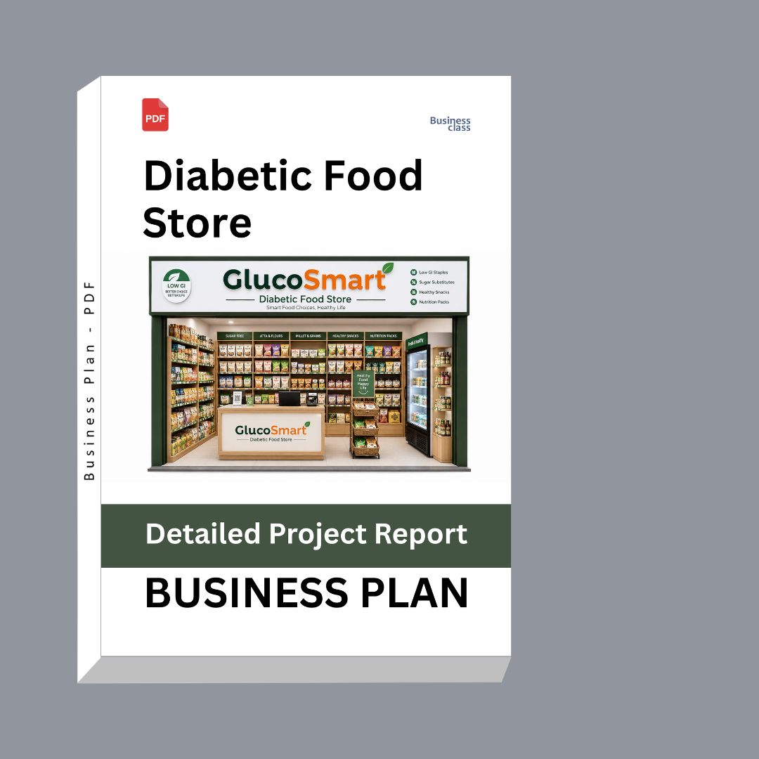 Diabetic Food Store Business Plan | Detailed Project Report – DPR