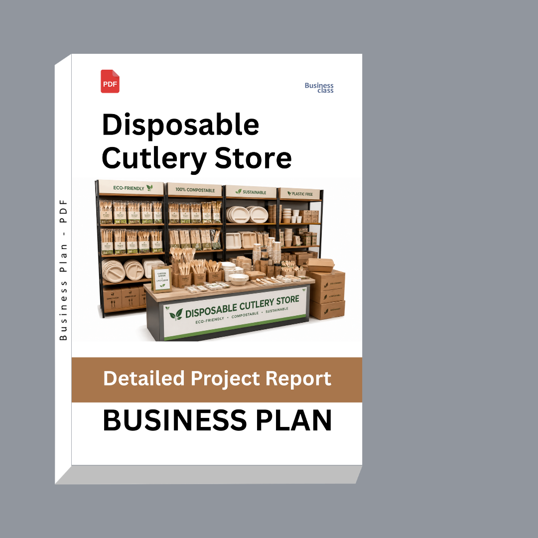 Disposable Cutlery Store Detailed Project Report – DPR & Business Plan