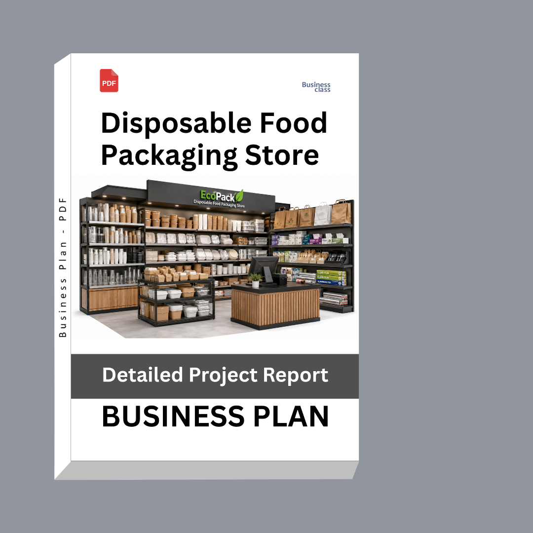 Disposable Food Packaging Store Detailed Project Report – DPR & Business Plan