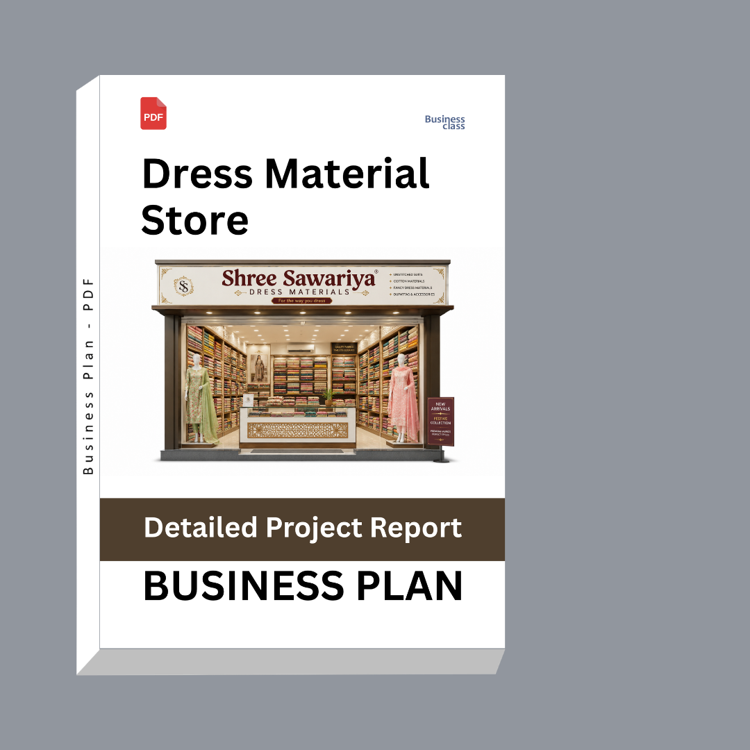 Dress Material Store Detailed Project Report – DPR & Business Plan