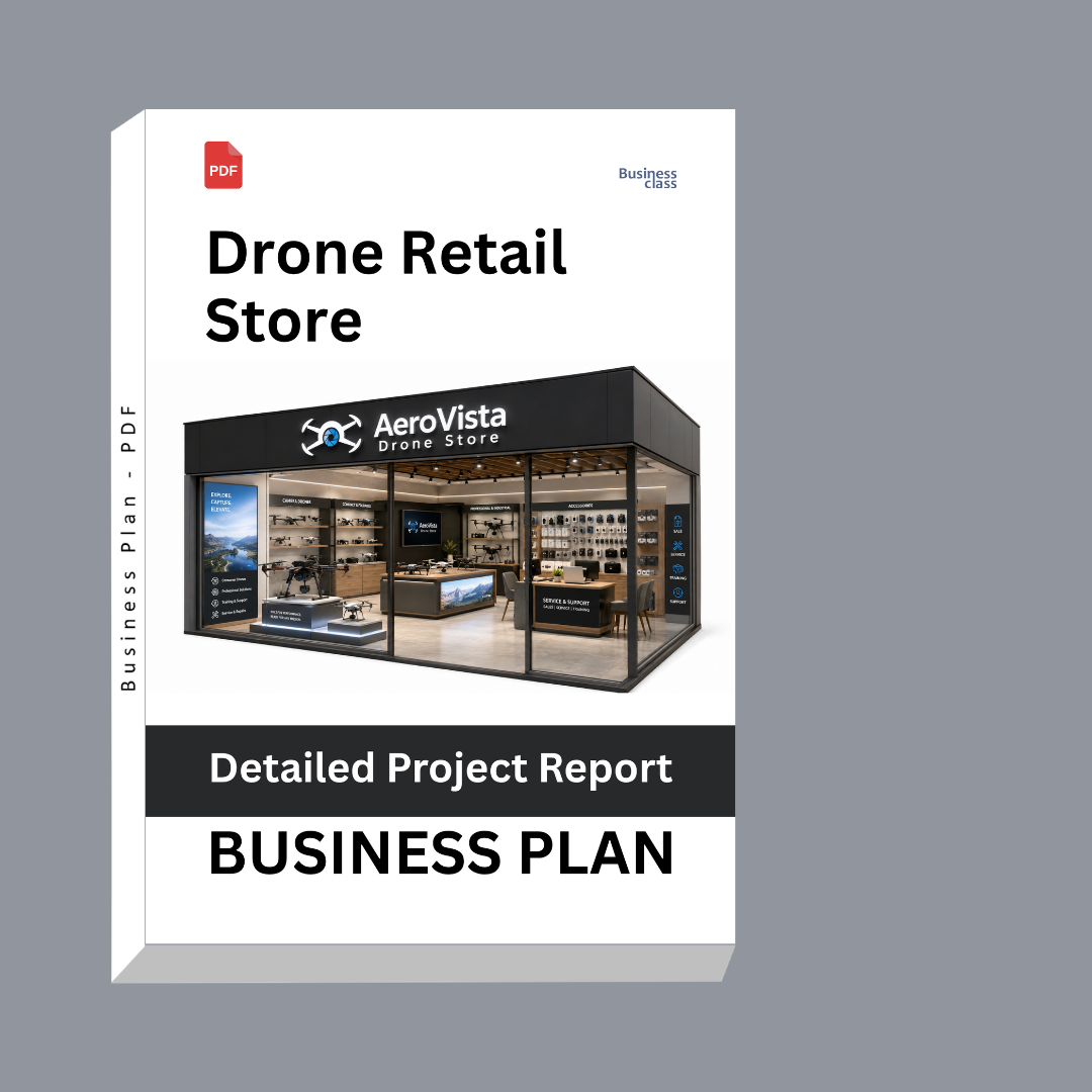 Drone Store Detailed Project Report – DPR & Business Plan