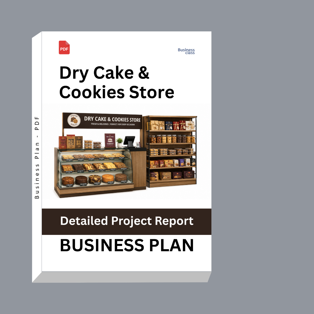 Dry Cake & Cookies Store Detailed Project Report – DPR & Business Plan