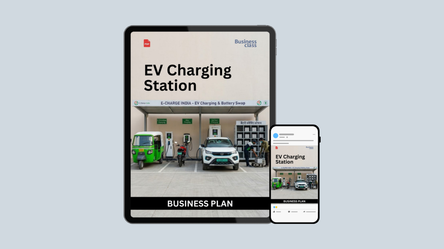 EV Charging Station Business Plan Ebook