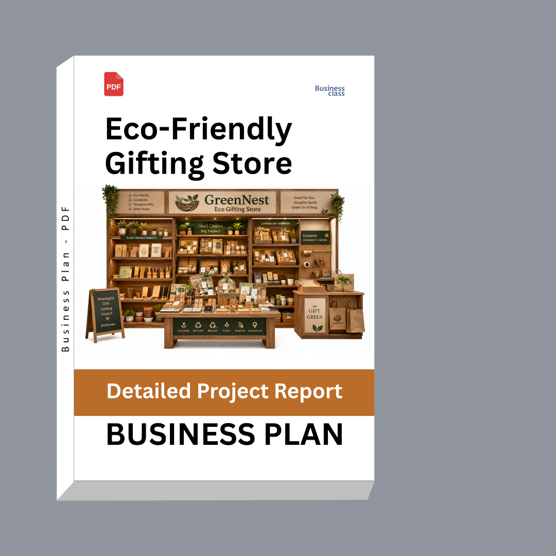 Eco-Friendly Gifting Store Detailed Project Report – DPR Business Plan