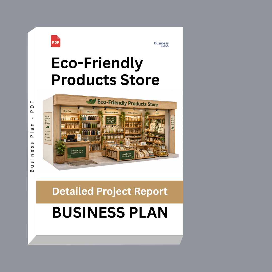 Eco-Friendly Products Store: Detailed Project Report – DPR Business Plan