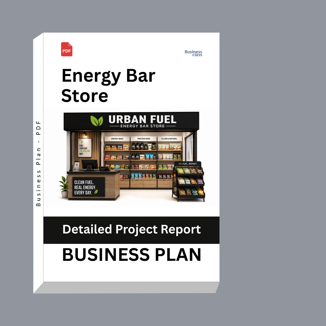 Energy Bar Store Detailed Project Report – DPR & Business Plan