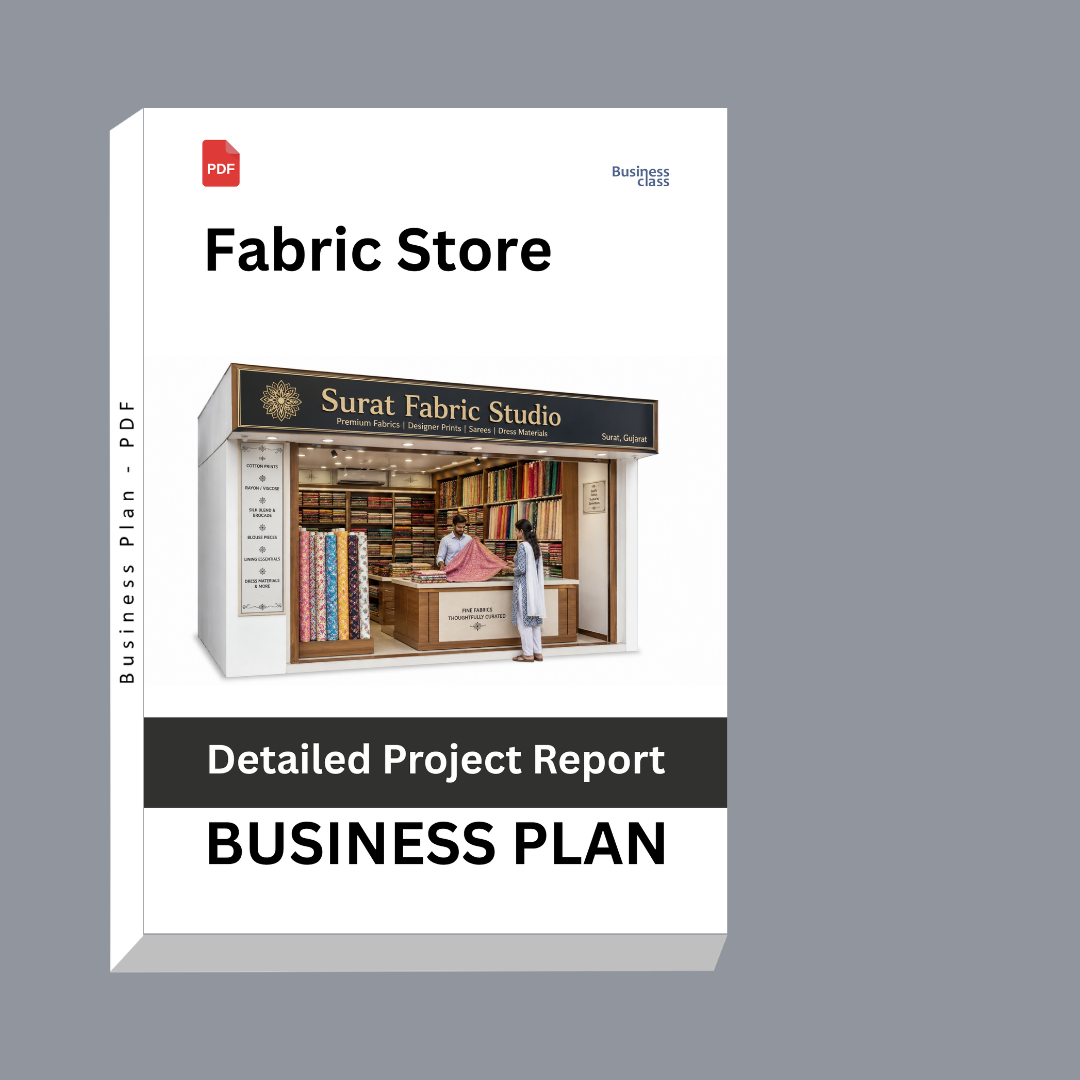 Retail Fabric Store Detailed Project Report – DPR & Business Plan