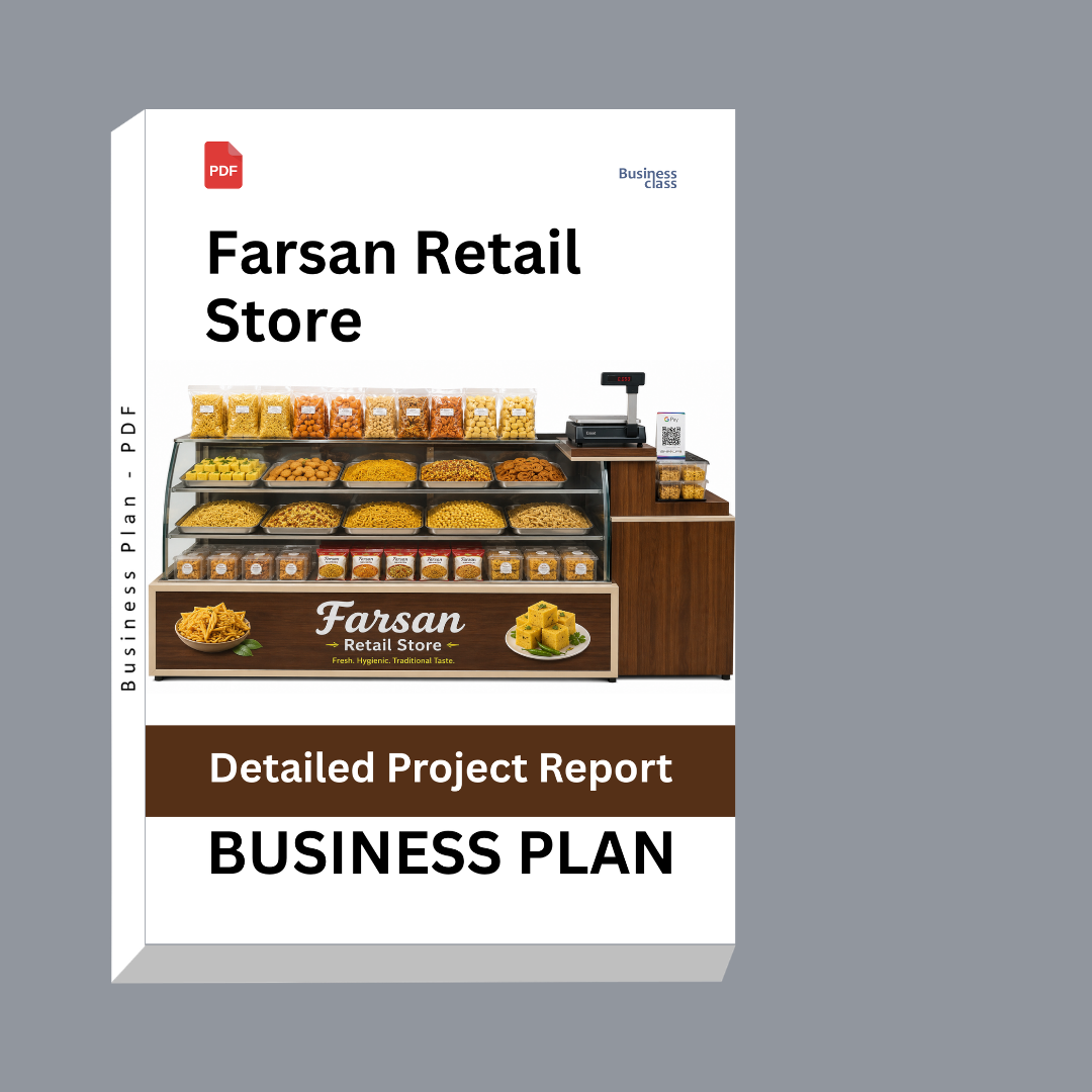 Farsan Retail Store Detailed Project Report – DPR & Business Plan