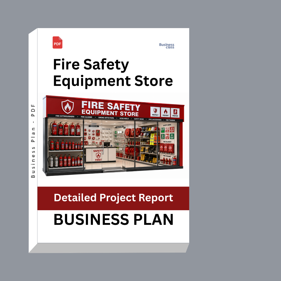 Fire Safety Equipment Store Detailed Project Report – DPR Business Plan