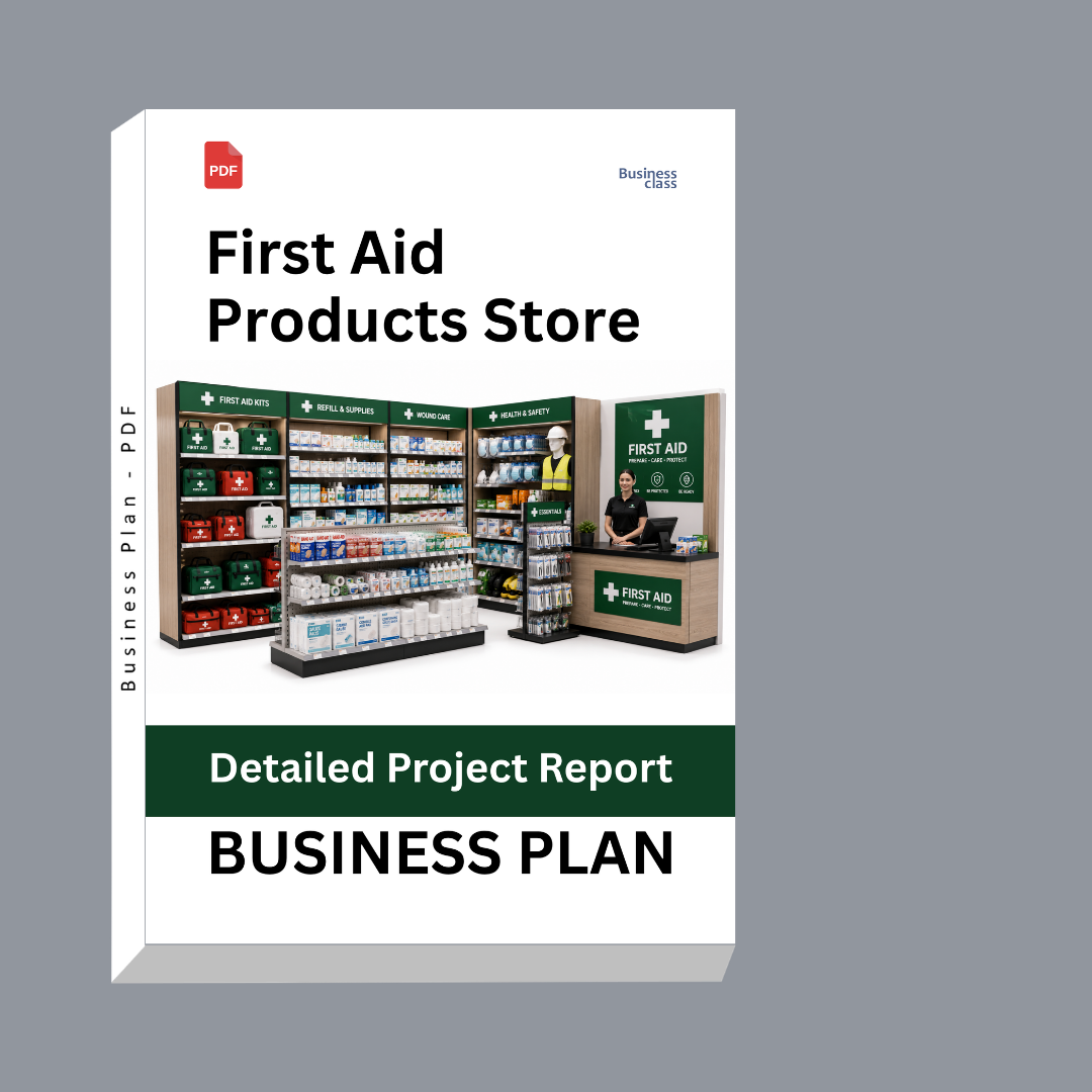 First Aid Products Store Business Plan Detailed Project Report – DPR