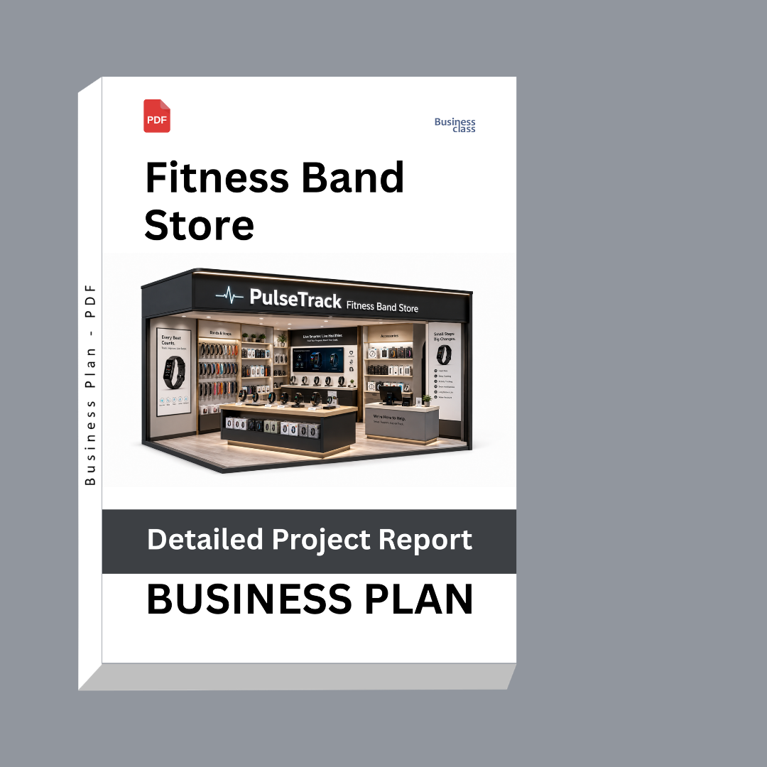 Fitness Band Store Detailed Project Report – DPR & Business Plan