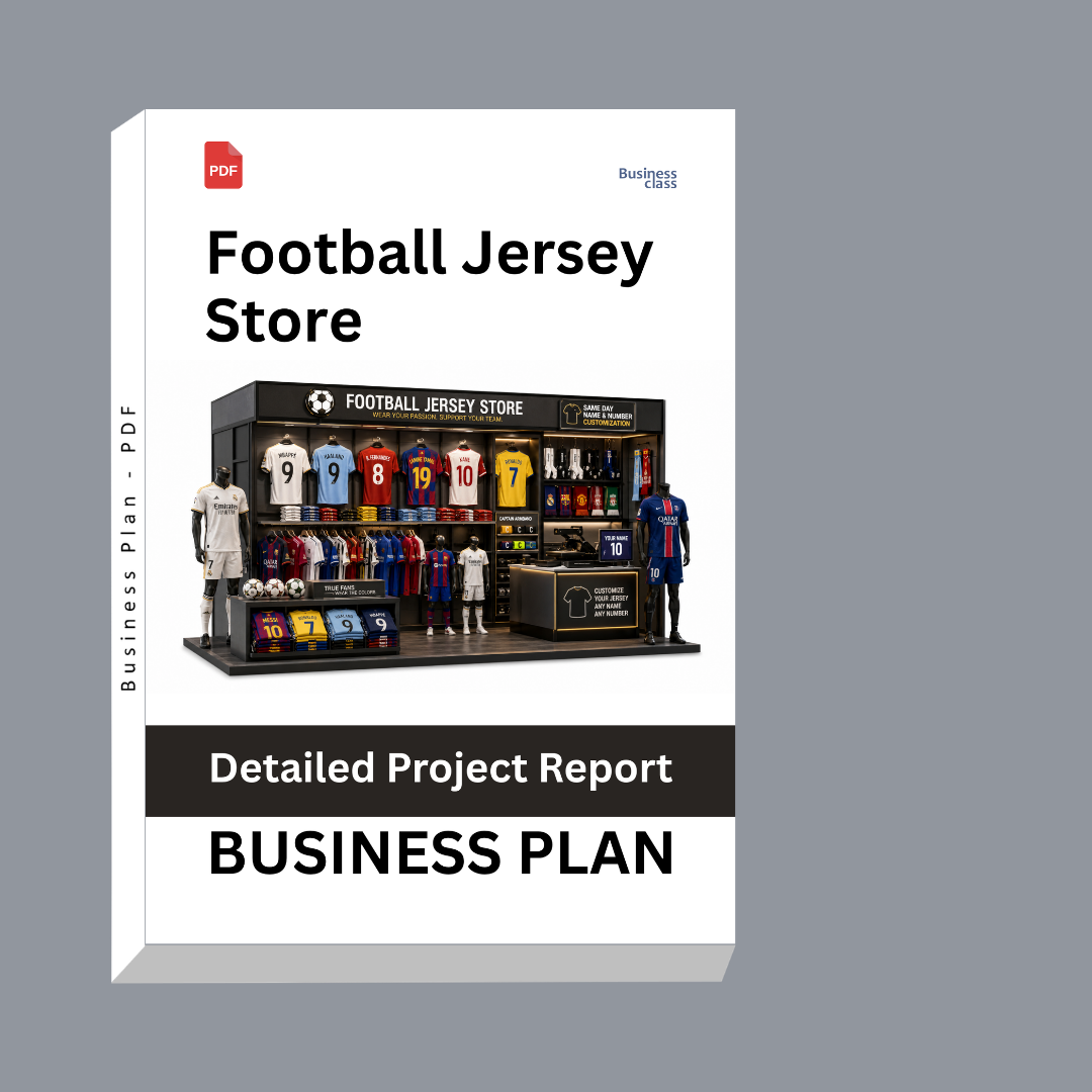 Football Jersey Store Detailed Project Report – DPR & Business Plan