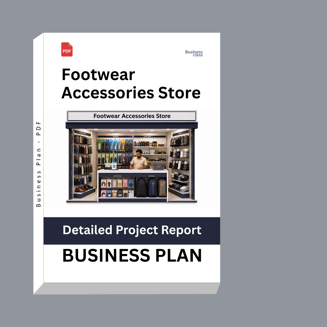 Footwear Accessories Store Detailed Project Report – DPR Business Plan