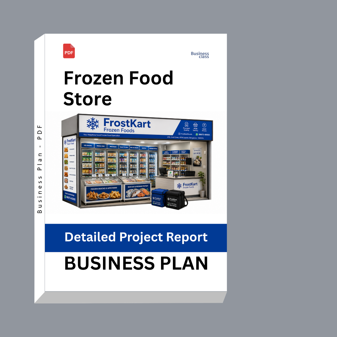 Retail Frozen Food Store Detailed Project Report – DPR & Business Plan