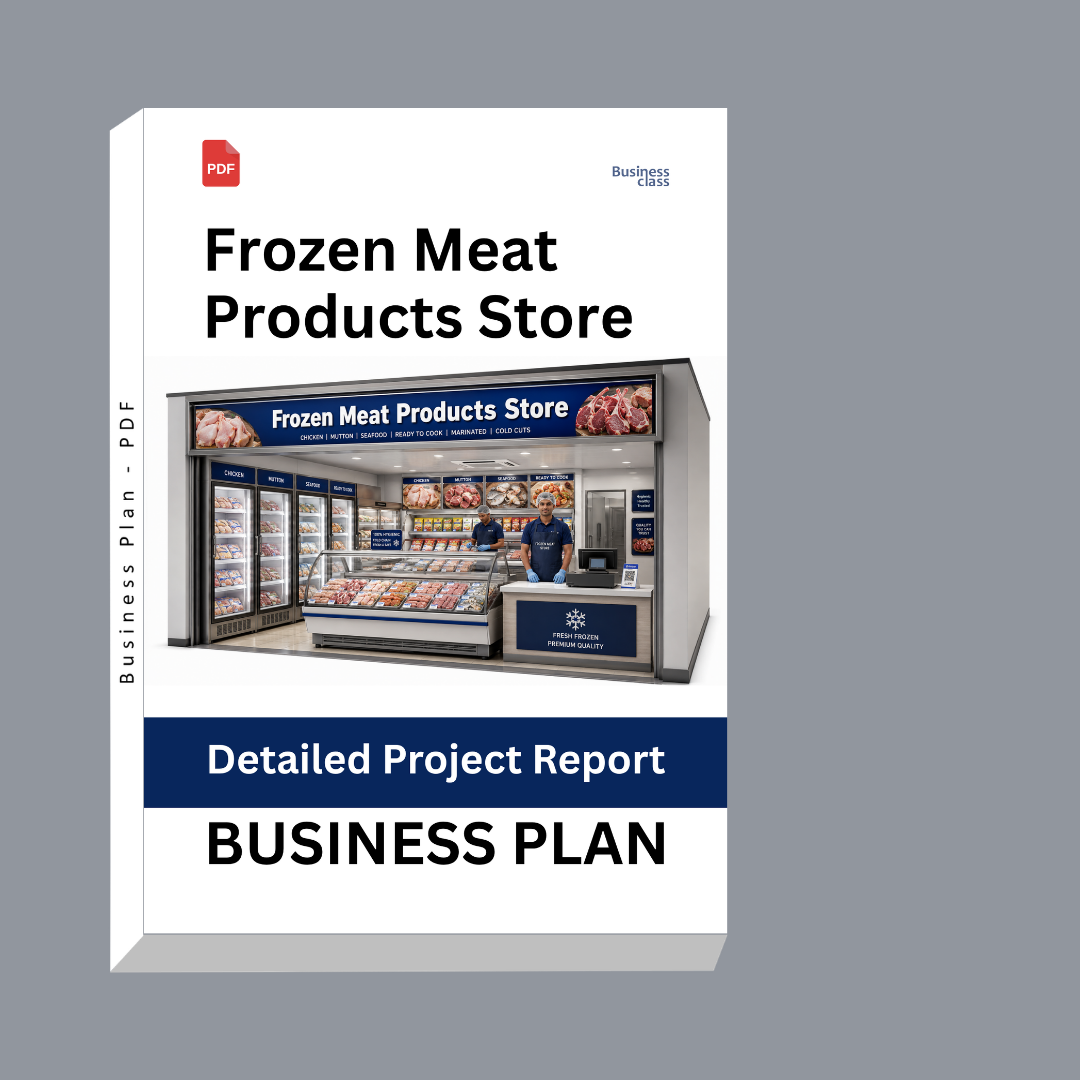Frozen Meat Products Store Detailed Project Report – DPR & Business Plan