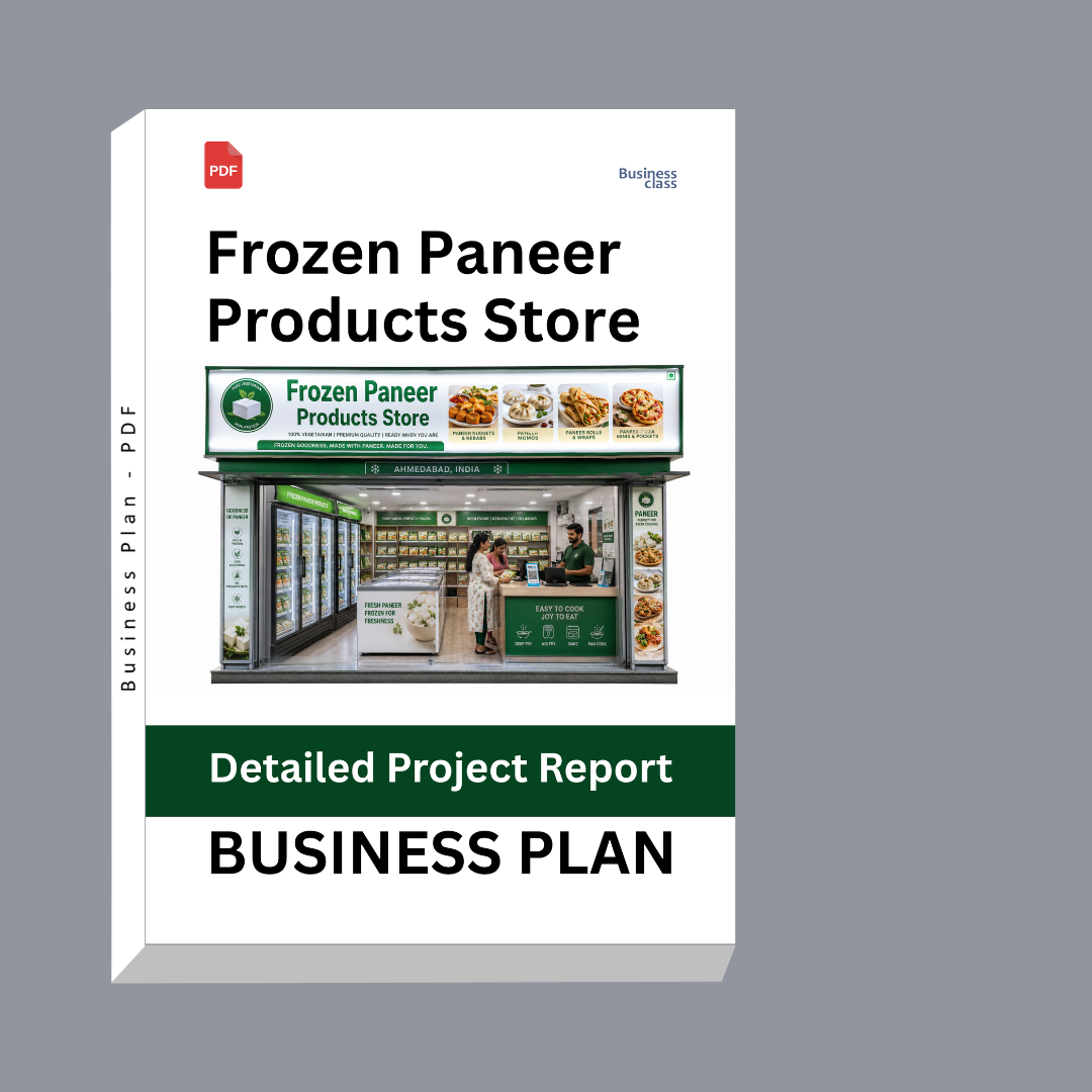 Frozen Paneer Products Store Detailed Project Report – DPR Business Plan