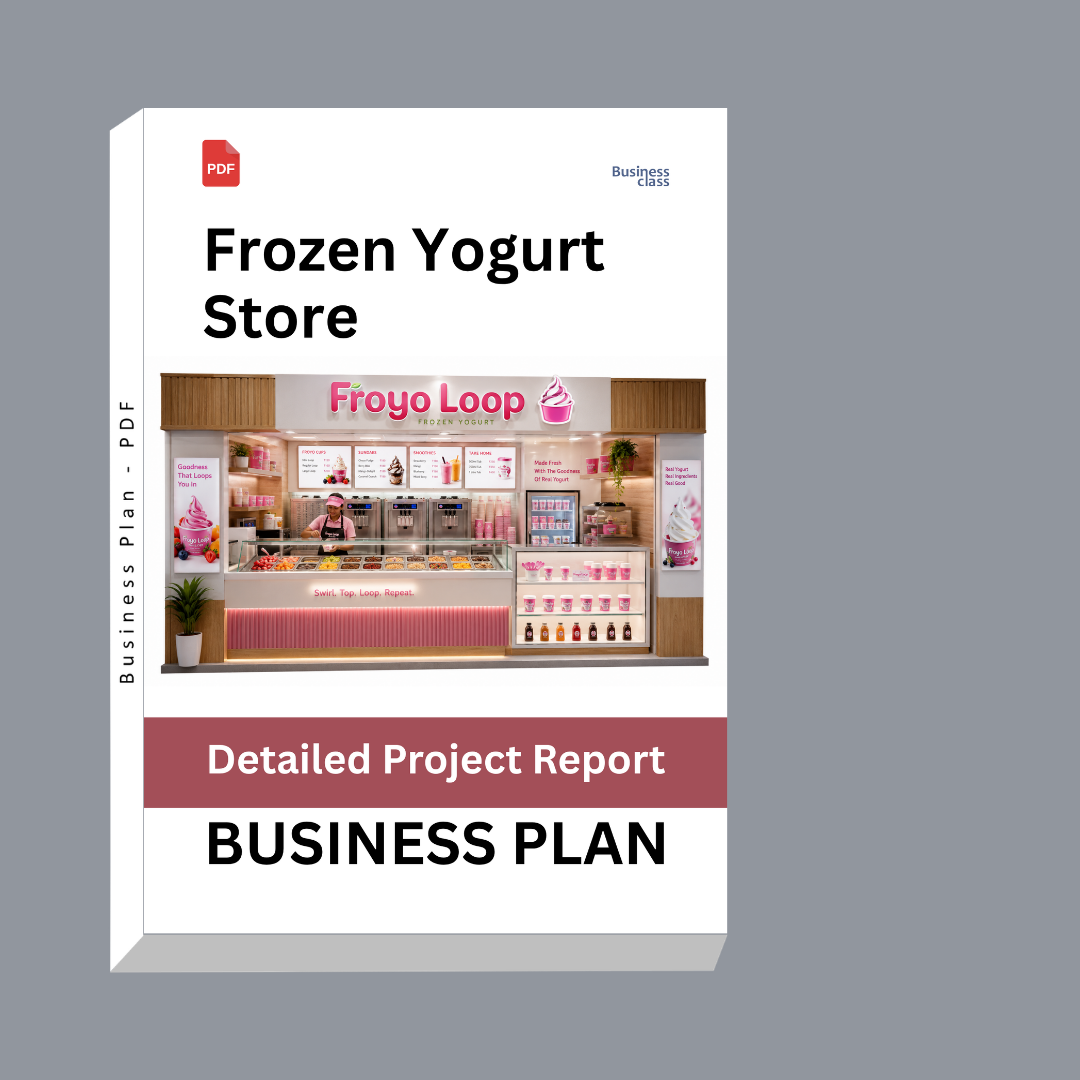 Frozen Yogurt Store Detailed Project Report – DPR & Business Plan
