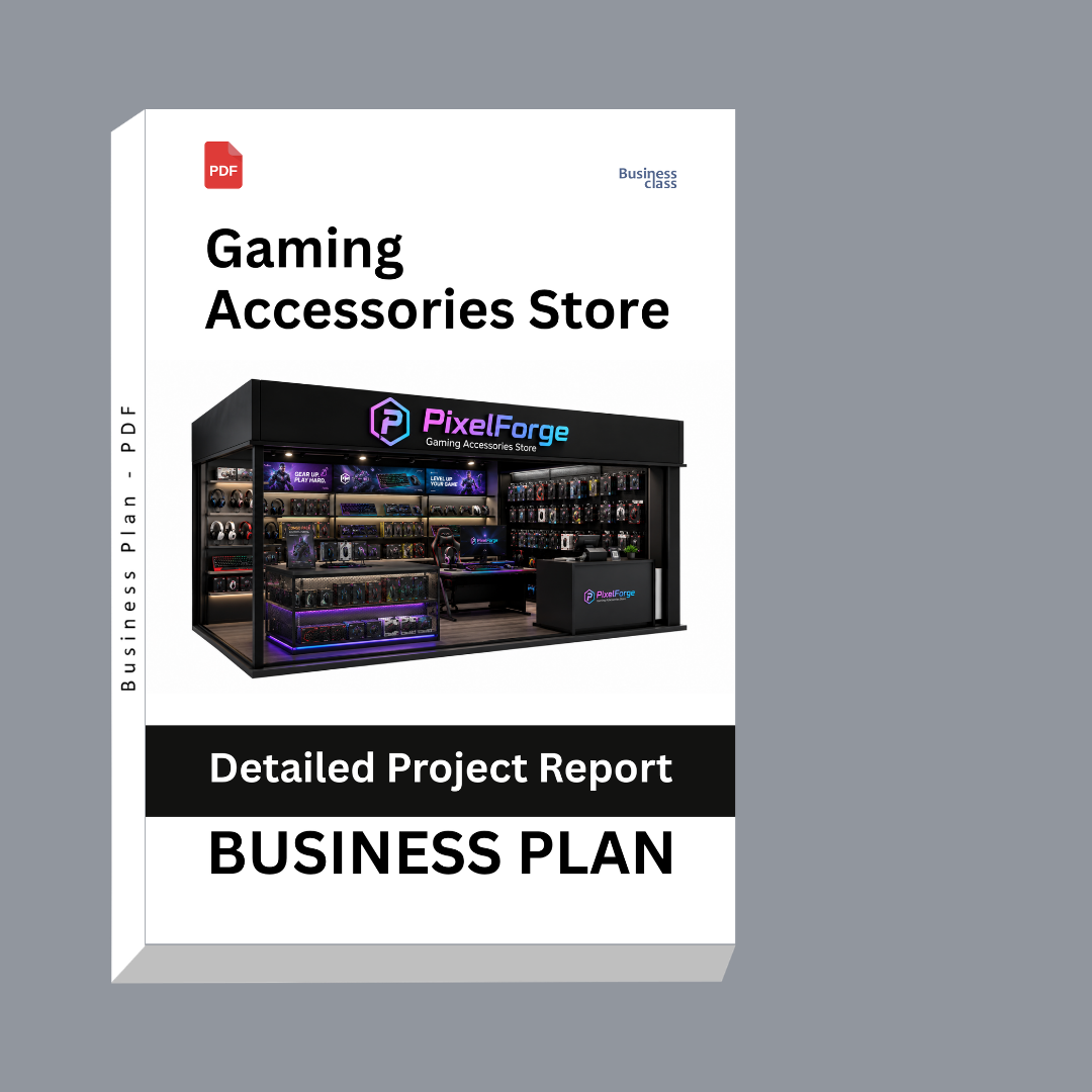Gaming Accessories Store Detailed Project Report – DPR & Business Plan