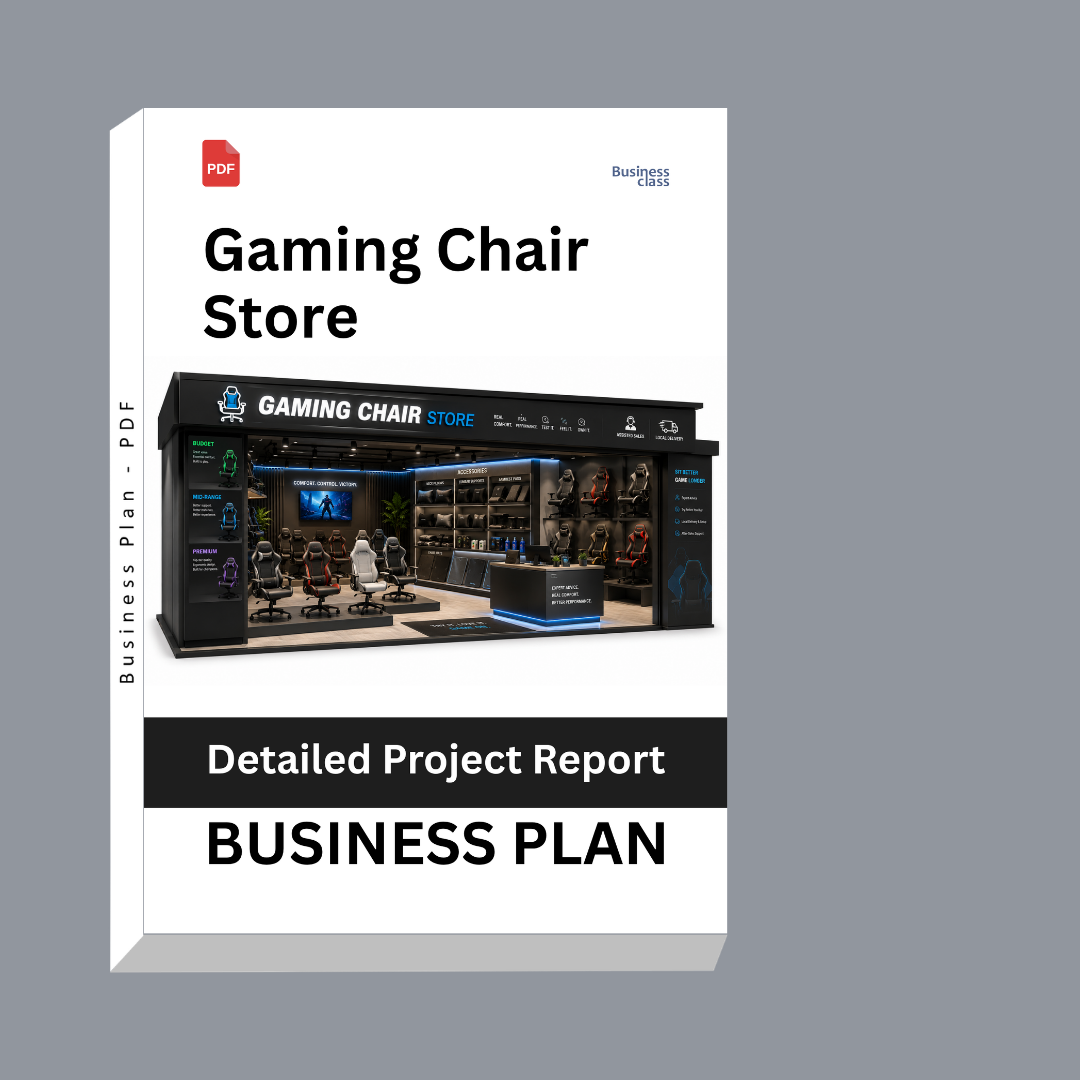 Gaming Chair Store Detailed Project Report – DPR & Business Plan