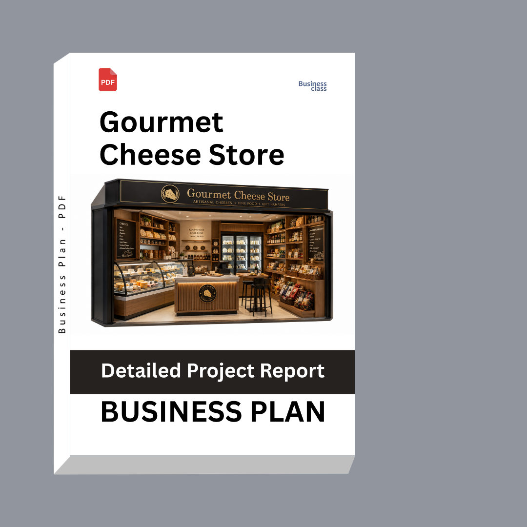 Gourmet Cheese Store Detailed Project Report – DPR & Business Plan