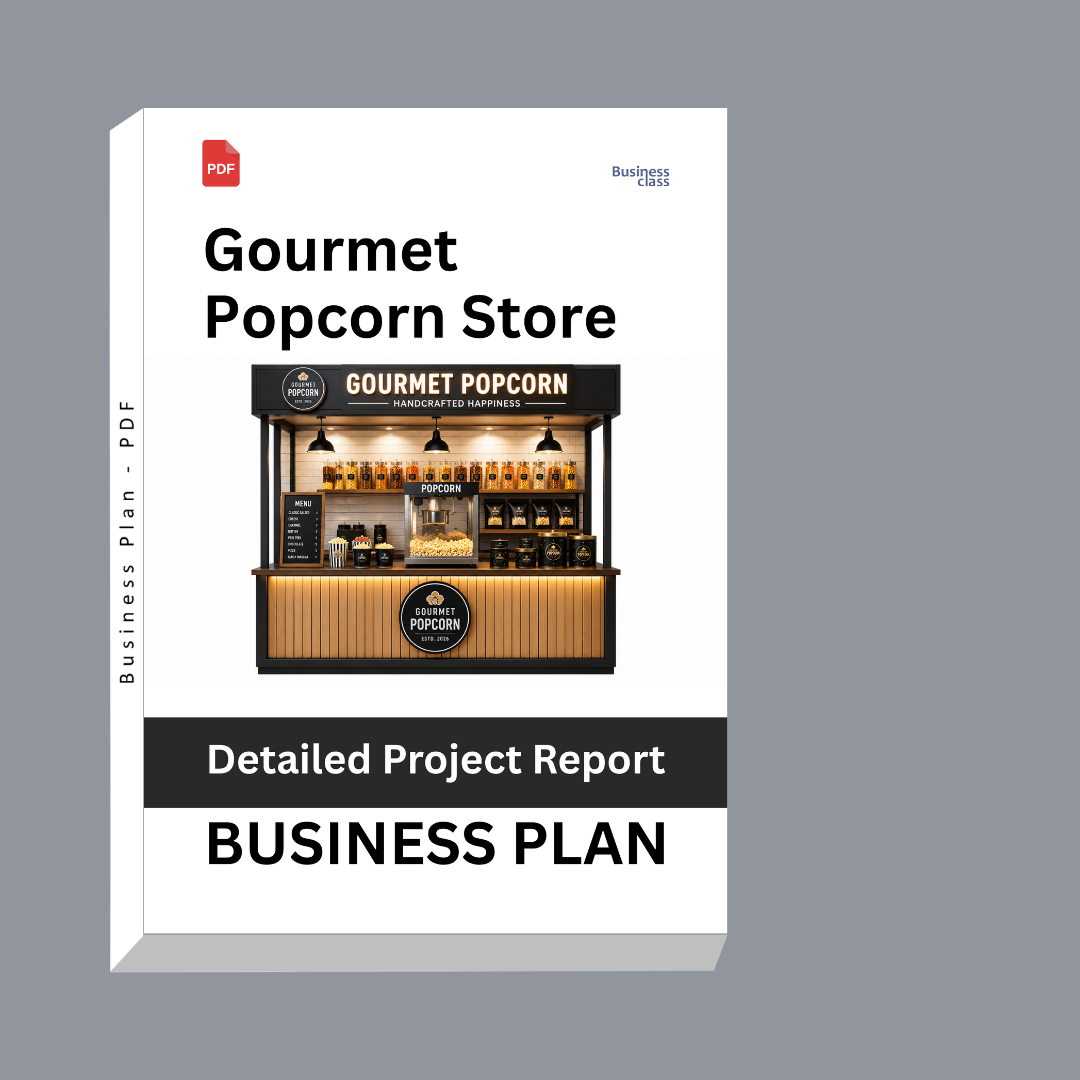 Gourmet Popcorn Store Detailed Project Report – DPR & Business Plan
